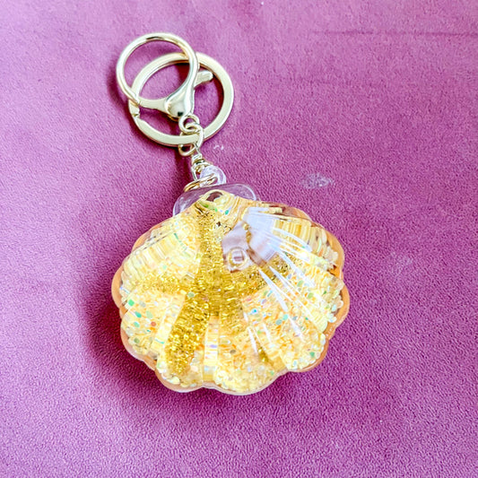 Nyckelring snäckskal